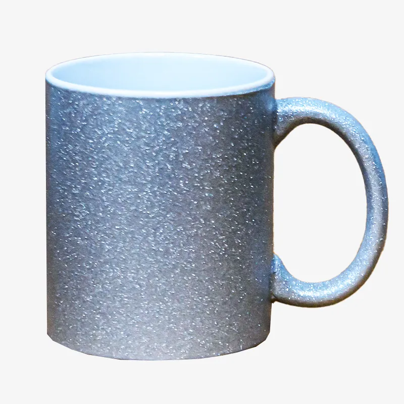 Taza 11oz  brillante de color Gris para sublimar