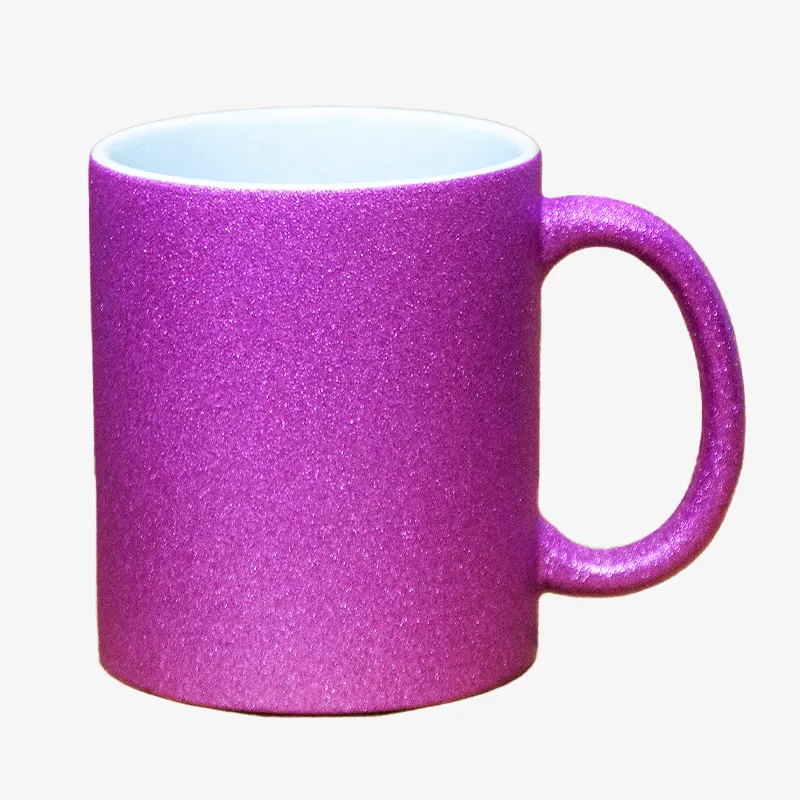 Taza 11oz  brillante de color Morado para sublimar