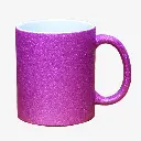 Taza 11oz  brillante de color Morado para sublimar