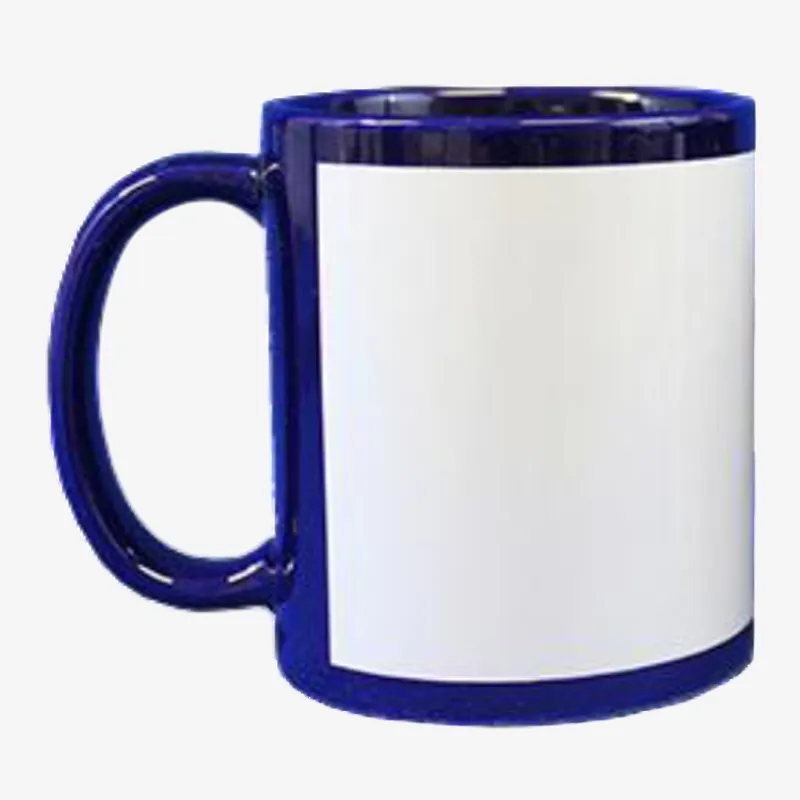 Taza 11oz luminosas de color azul para sublimar