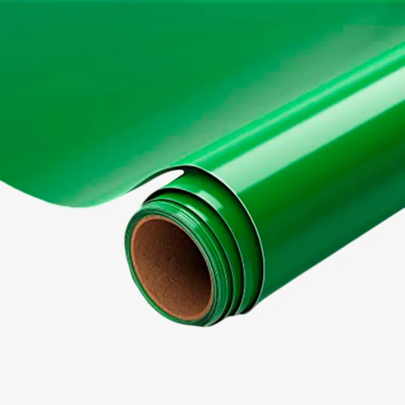 Vinilo de corte adhesivo de color verde para rotulación 60cm*50m,120gsm