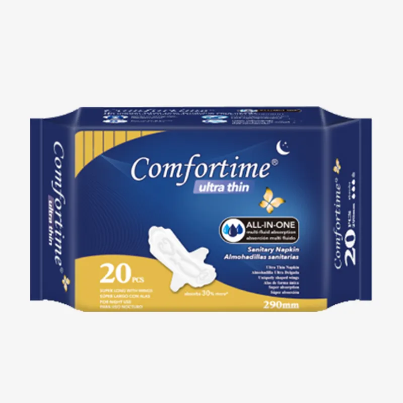 Almohadillas Sanitarias de Noche (Extra Fina)