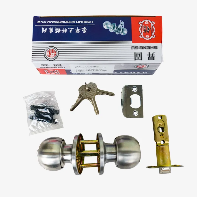 Picaporte tipo Bola con Cerradura