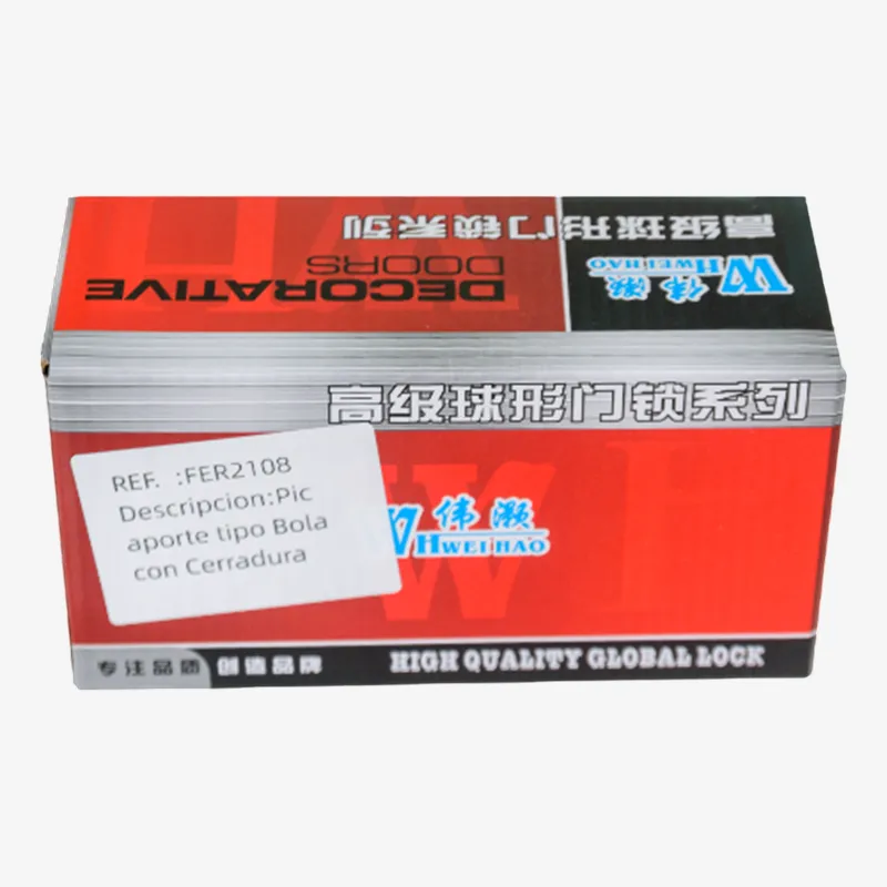 Picaporte tipo Bola con Cerradura