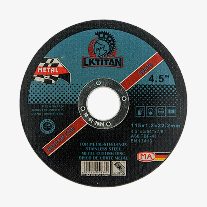 Disco de Corte Metal- 4 1/2"X 3/64"X7/8"-Q7