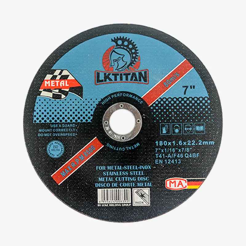 Disco de Corte Metal- 7"X1/16"X7/8"-Q7