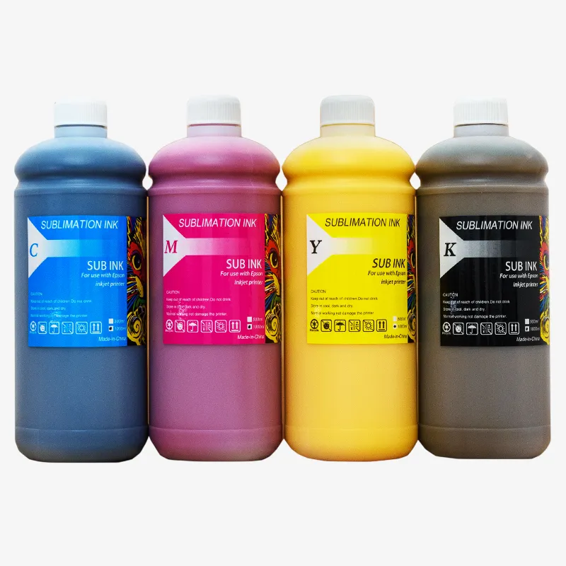 Set de tintas de transferencia de calor a base de agua (4 colores)