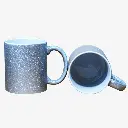Taza 11 oz  brillante de color Gris para sublimar