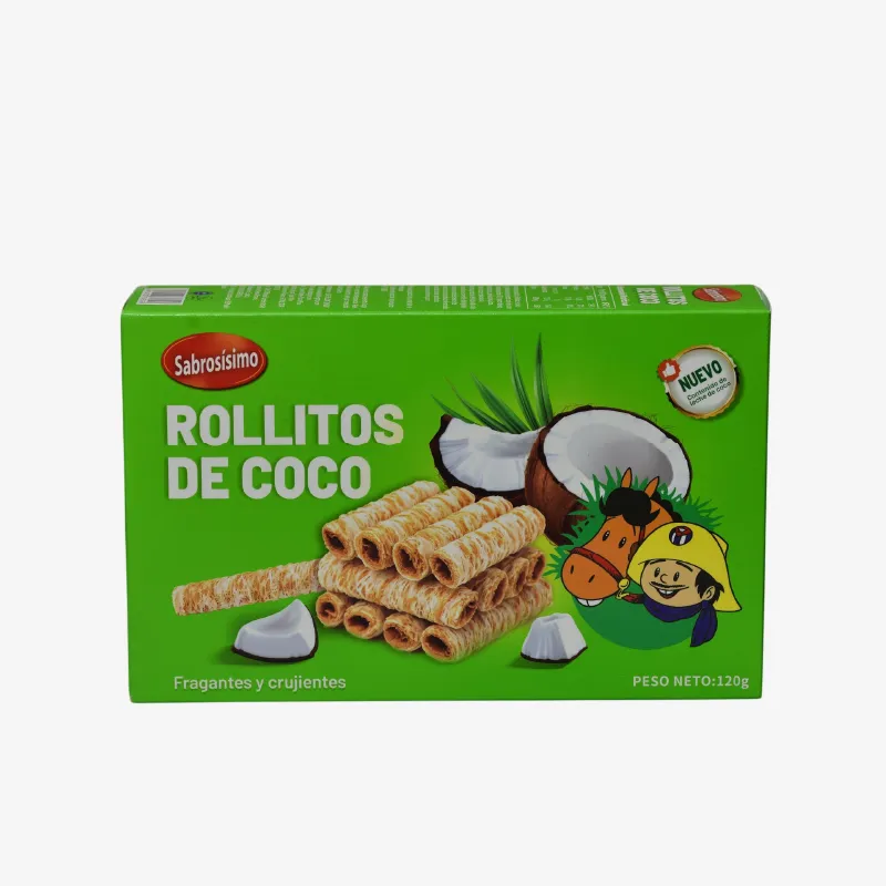 Rollitos de coco
