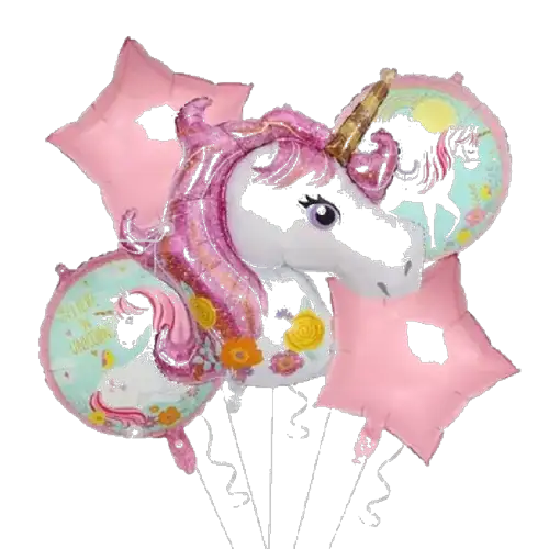 Globo unicornio rosa