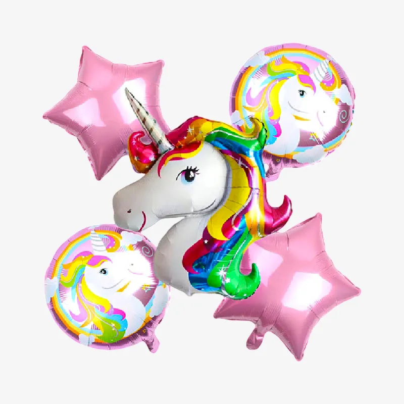 Globo con forma de unicornio