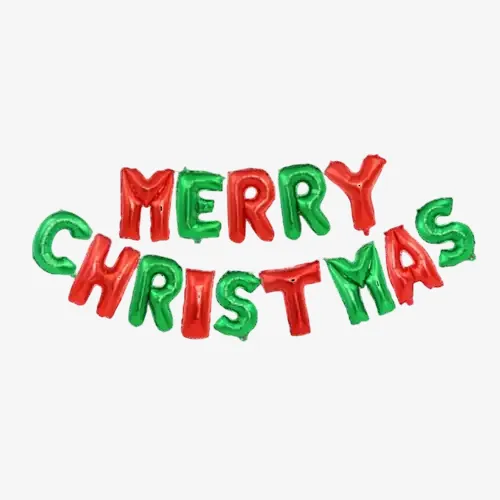 Globo Merry Christmas (Feliz navidad)