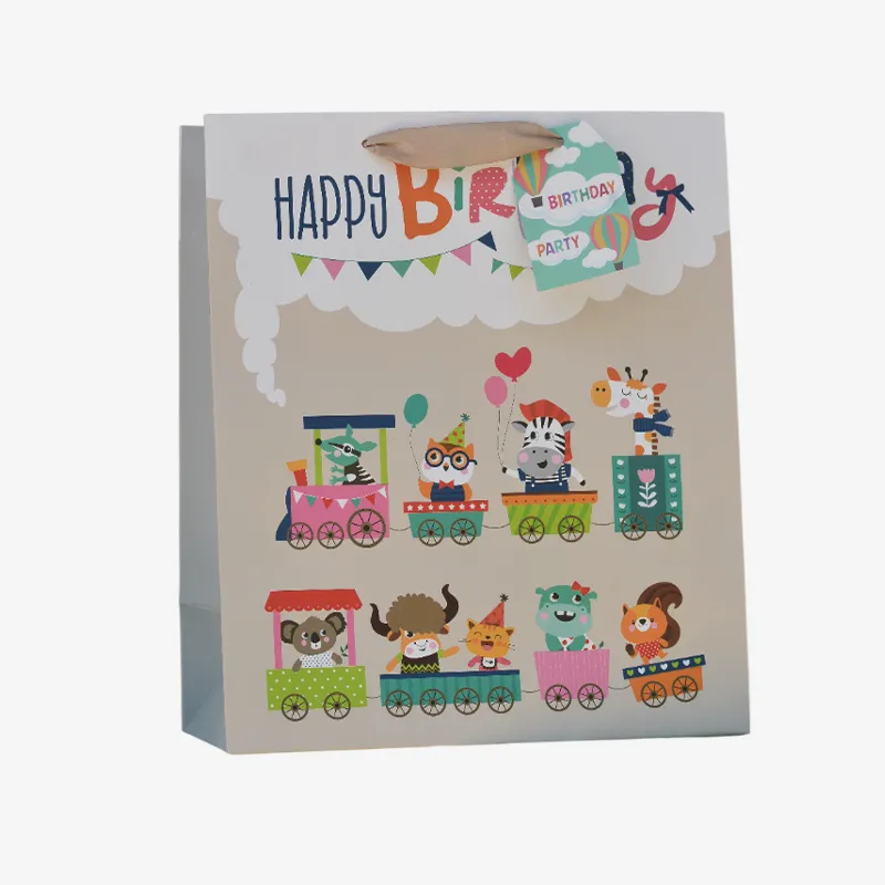 Bolsa de regalos Tren de animales