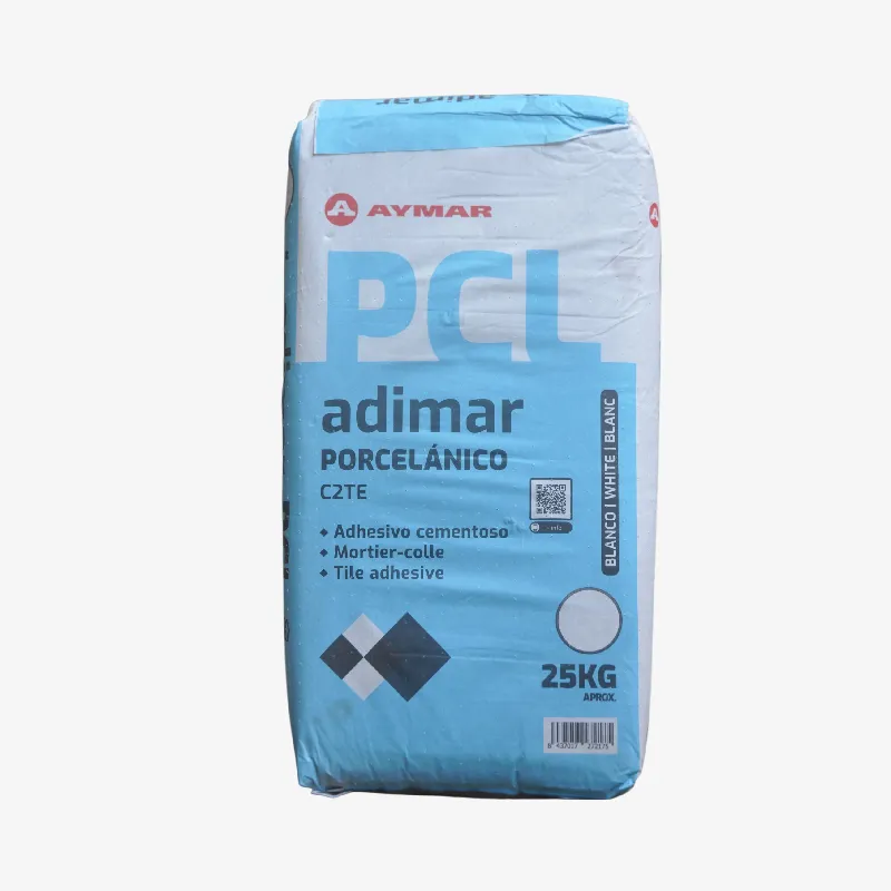 ADHESIVO CEMENTOSO ADIMAR PORCELANICO BLANCO TIPO C2TE (EN 12004-1)(SACOS DE 25 KG)