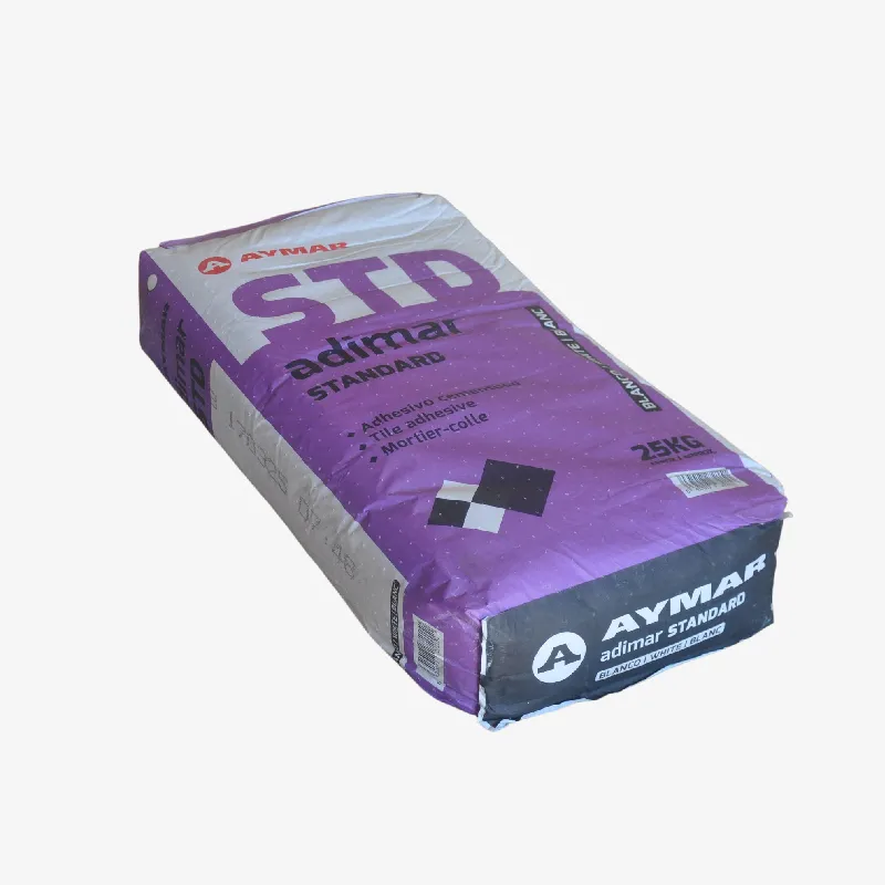 CEMENTO COLA ESTANDAR BLANCO DE TIPO ZA (SACOS DE 25 KG)