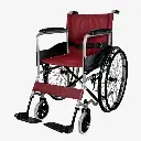  Silla de ruedas plegable