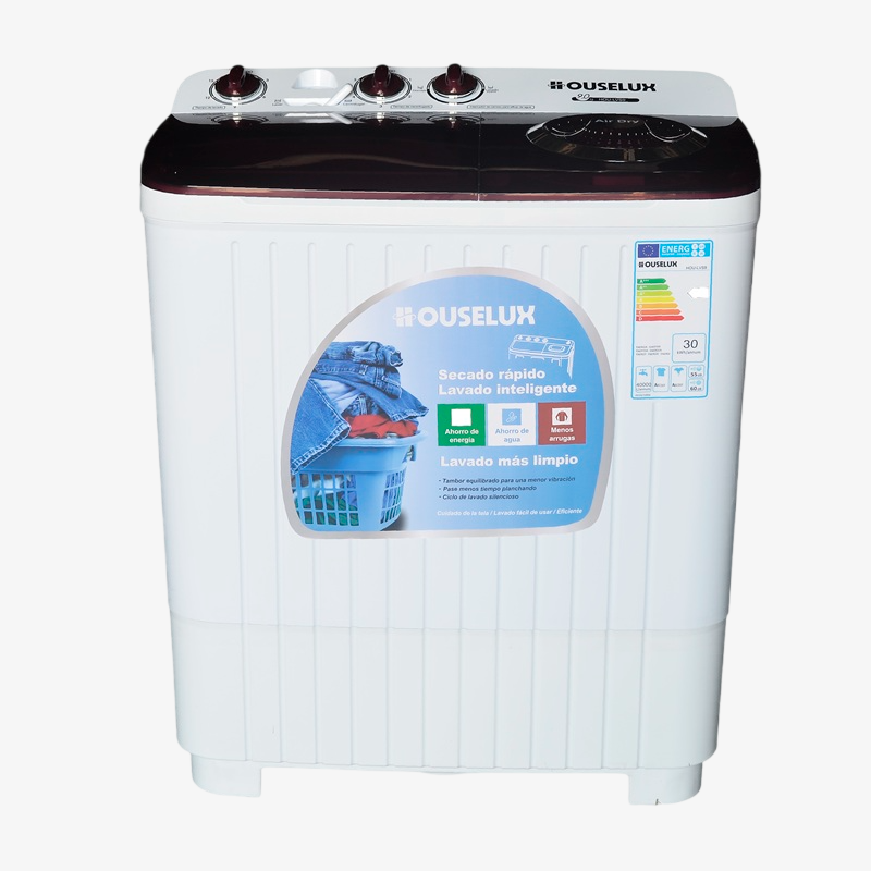 Lavadora semiautomatica 9kg Houselux