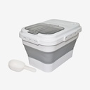 Pozuelo grande hermético para alimentos (cubo de arroz)