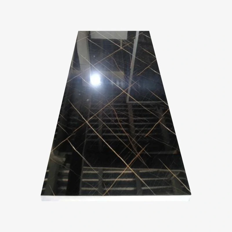 Lámina de PVC impermeabilizante con diseño de mármol