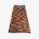 Lámina de PVC impermeabilizante con diseño de mármol