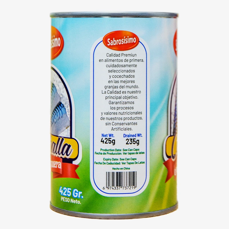 Caballa al natural  425g