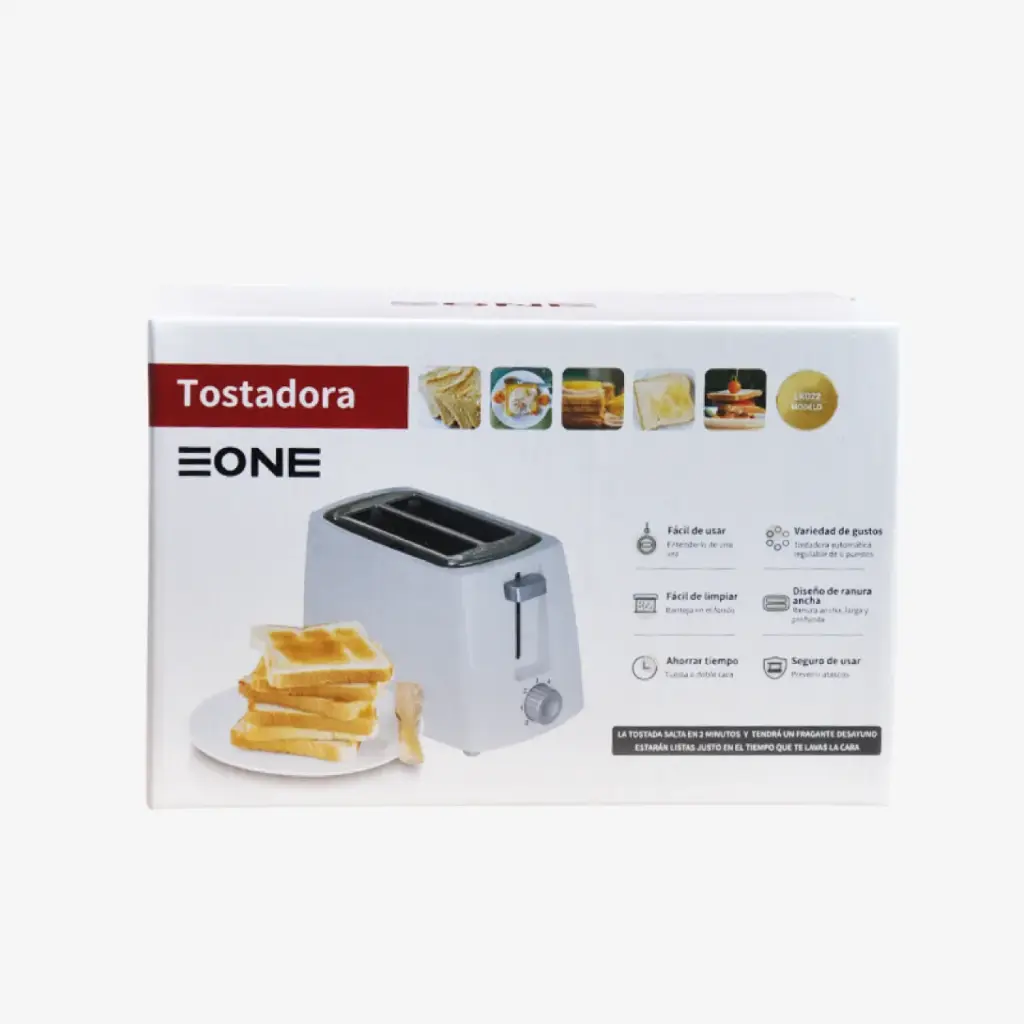 Tostadora de pan 2 ranuras 27.5*19cm