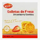 Galleta mantequilla sabor fresa