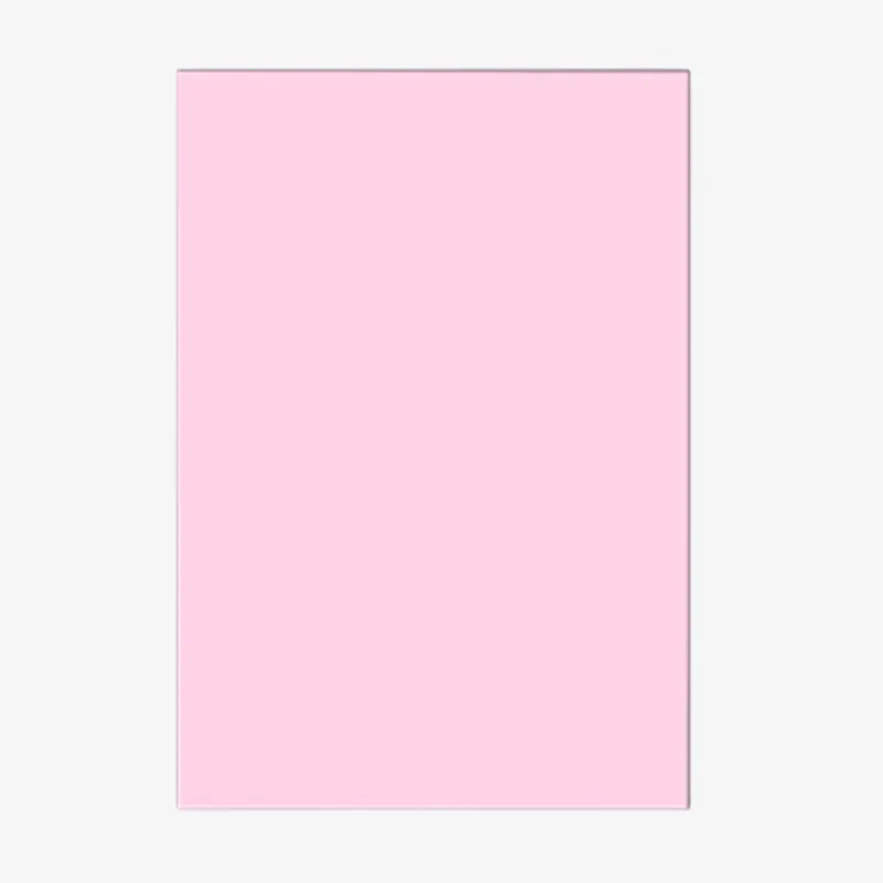 Hojas de Papel  A3, Base Rosa para Sublimar