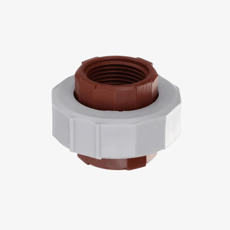 Unión  con rosca revestida ( ½ " de 90º)