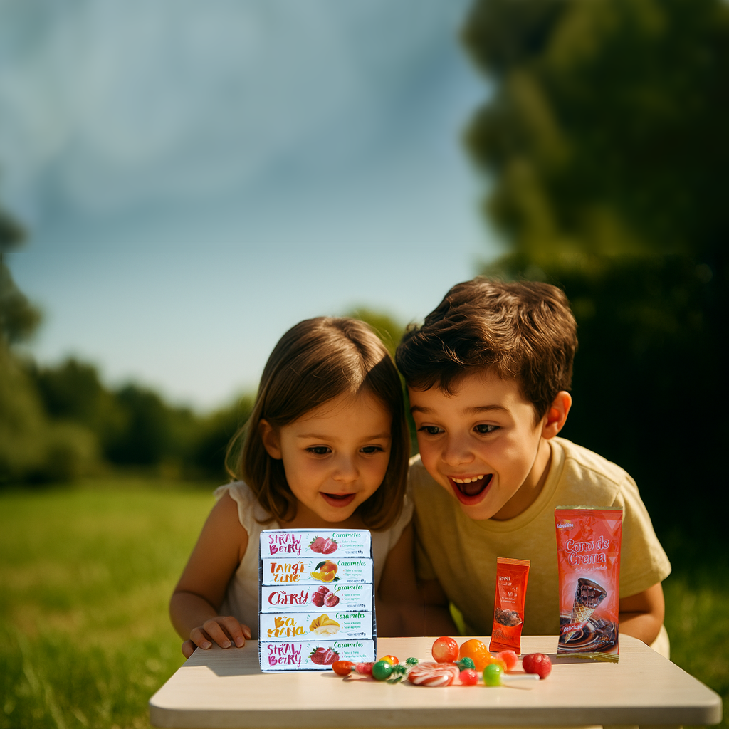 Caramelo de melcocha suizo