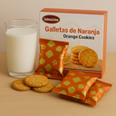 Galleta mantequilla sabor naranja