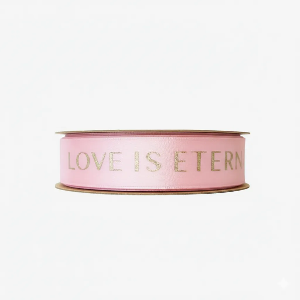 Cinta  de satén (2,5 cm x 50 yardas) colores varios