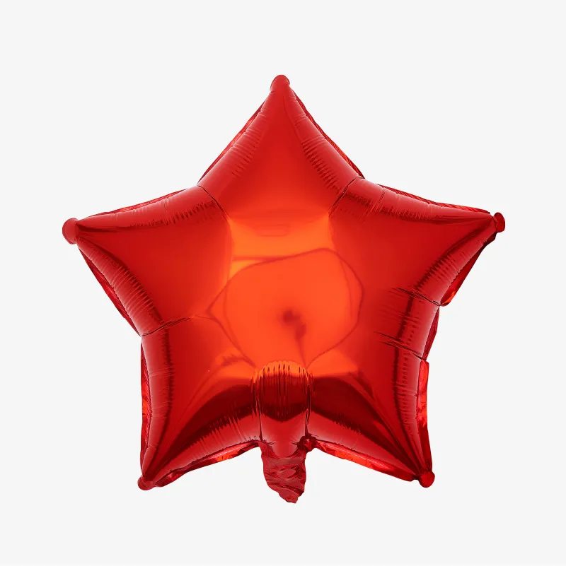 Globo en forma de estrella (varios colores)