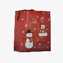 Bolsa de regalos Muñeco de nieve (estándar) ZD025B