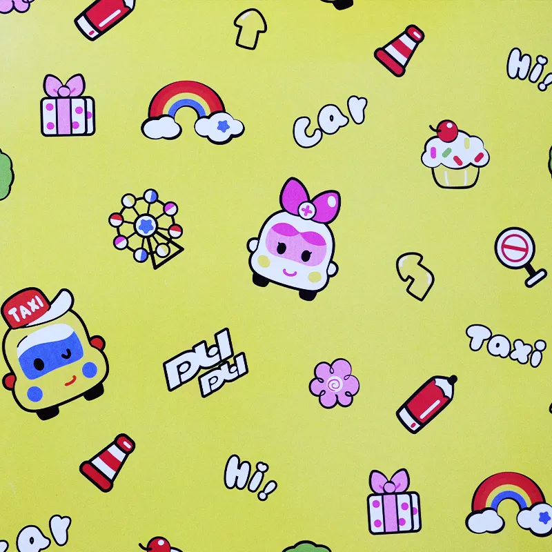 .Papel de regalo para cumpleaños (Carritos)(PZ098)