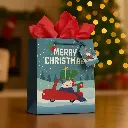 Bolsa de regalos Oso navideño ZD008B