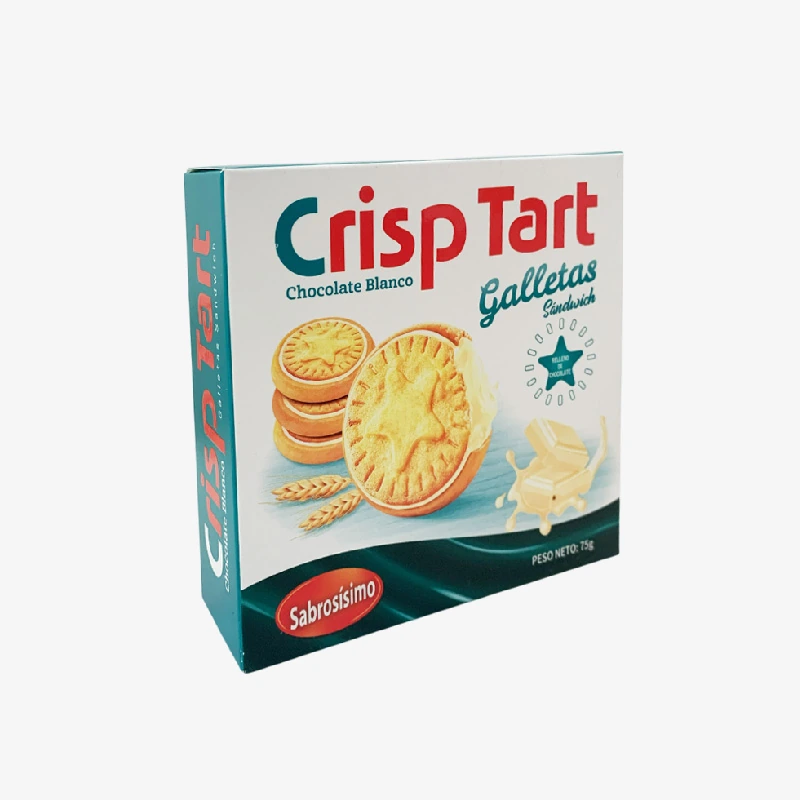 Galleta Crisp Tart chocolate blanco