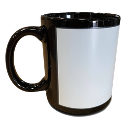 [NH13TL11NG48] Taza 11 oz luminosas de color Negro para sublimar