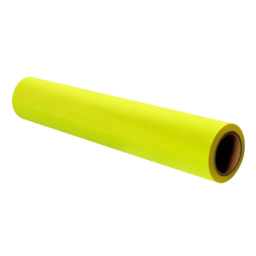 [NH13VCTAMLLO] Vinilo de corte textil efecto luminoso de transferencia de calor amarillo 0,50m*25m