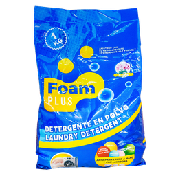 [NH01DPF1KG1U] Detergente en Polvo Foam Plus (1kg)