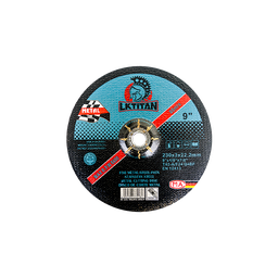 [NH06DCMC9100] Disco de Corte Metal  Convexo 9´´ 230x3x22