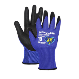 [NH06GTA2T8] Guantes de Trabajo azul recubierto de Nitrilo, corte A2 Talla 8