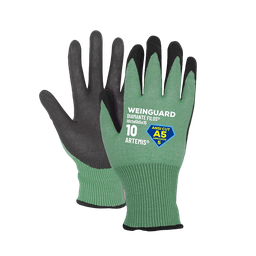 [NH06GCA5T8] Guantes de Corte color verde recubierto de nitrilo A5 Talla 8