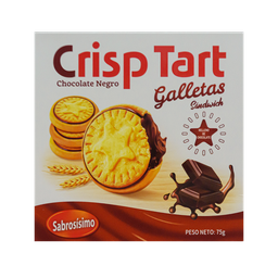 [NHCOMCH1] Bolsa de Galleta Crisp Tart chocolate negro 1Kg