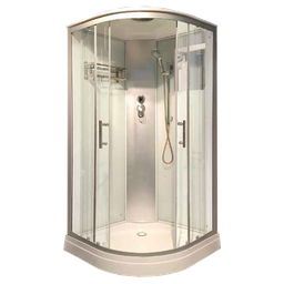 [NH12CD900MM] Cabina Transparente de baño 5mm 900*900*2150