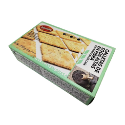 [NH07GSSCH12] Galletas de soda con semillas de chía (peinadas integrales) 250g