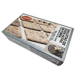 [NH07GSSGN12] Galletas de soda de grano negro de semilla de chía 250g