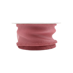 [NH09C100RV] Cinta de satén CF8033 (0.5 cm x 500 yardas) Rosa viejo