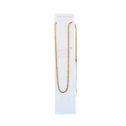 [NH09COJ800] Collar dorado Celine