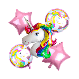 [NHO9GTUNI500] Globo con forma de unicornio